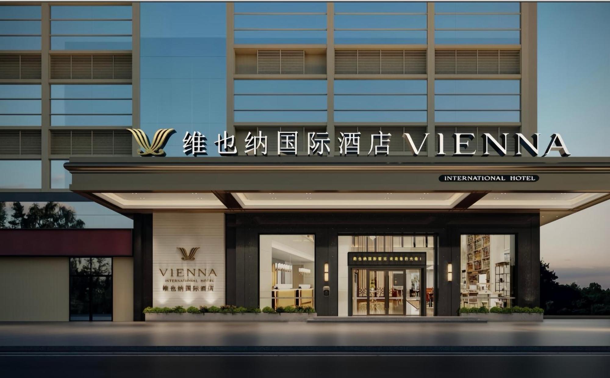 Vienna International Hotel Shenzhen Shuibei Exterior foto
